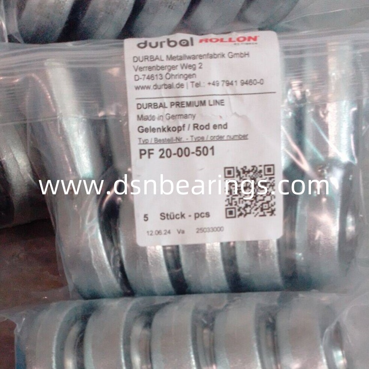 BEF30SO-22-501 德国DURBAL杆端轴承 BEF05-20-502 FLURO关节轴承